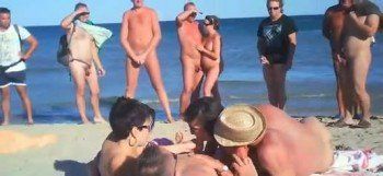 Voyeur beach swingers