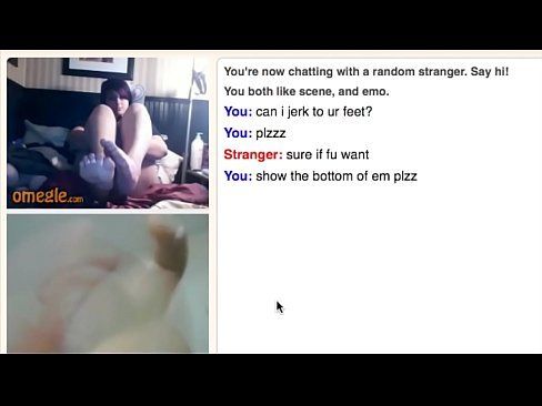 Feet omegle best adult free xxx pic