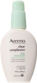 Facial moisturizer for acne