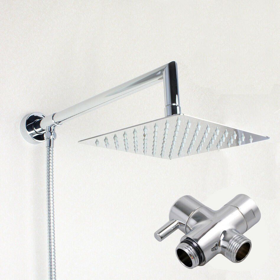 Bottom inlet shower arm