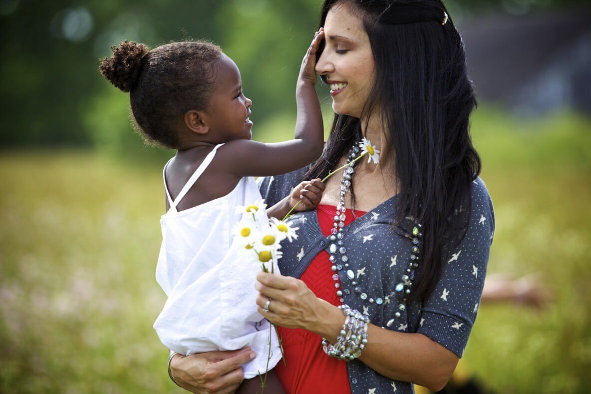 Positives on interracial adoption