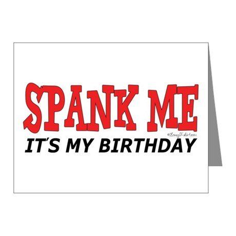 Spank 50th birthday story