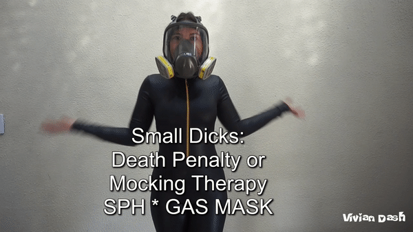 Sherry reccomend bound with gasmask vibrator