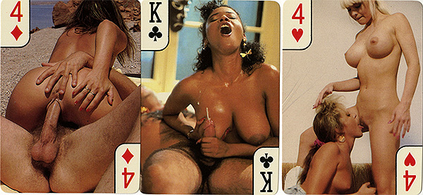 Smoking playing cards