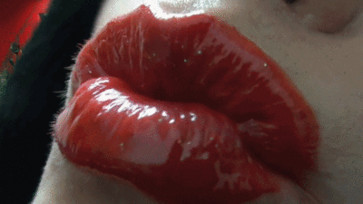 Slug reccomend giantess red lip glass kisses