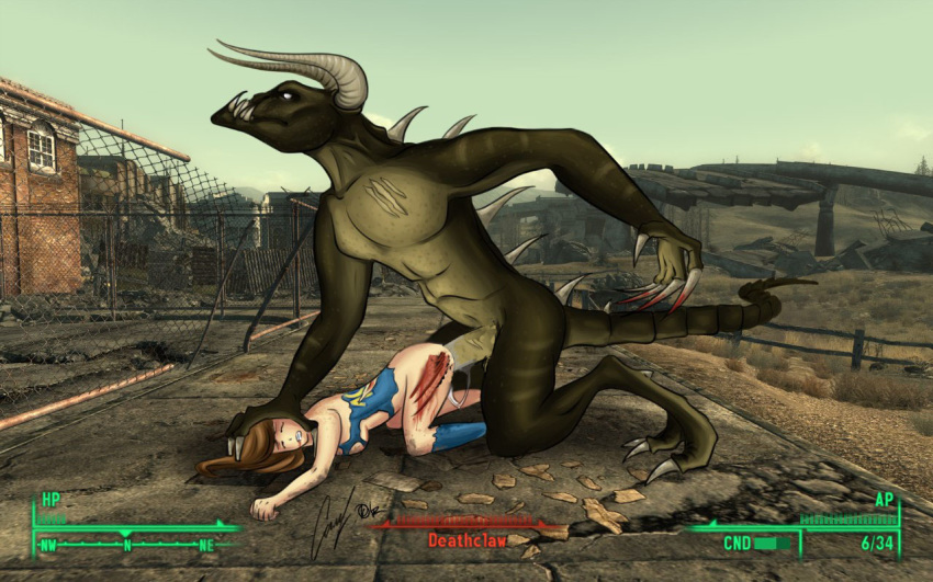 Male deathclaw compilation