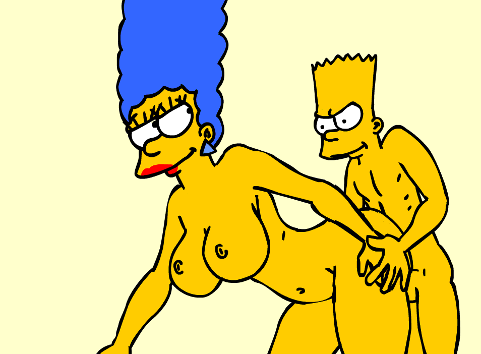 Marge bart simpson