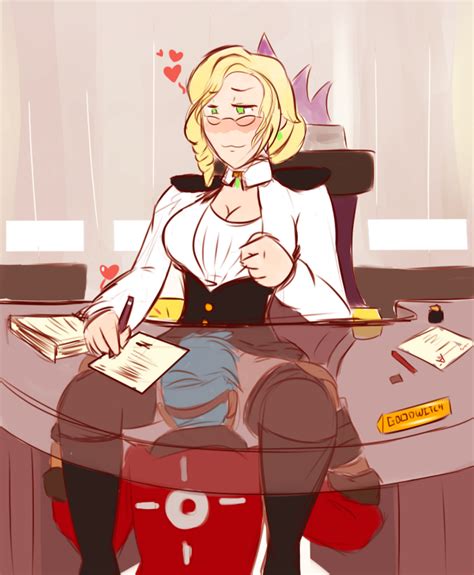 Goldfish reccomend rwby glynda goodwitch fucked futanari