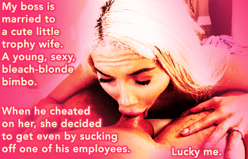 Lucky fucks boss wife