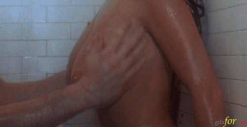 best of Tits the shower sex big